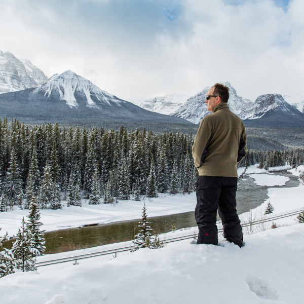 Tubing in Lake Louise dinkyland
