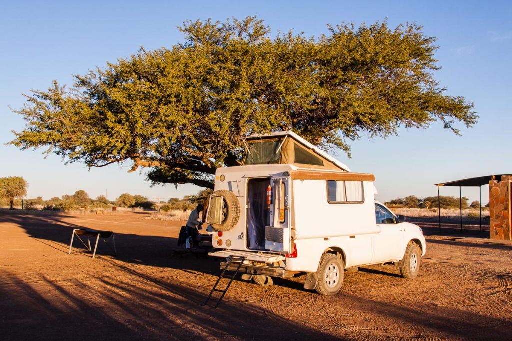 Campingplatz auf der Farm Gariganus