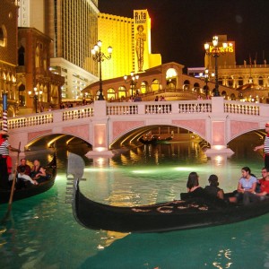 Abendstimmung im Venetian Abendstimmung im Venetian