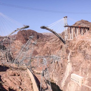 Die Brücke am Hoover Dam Die Brücke am Hoover Dam
