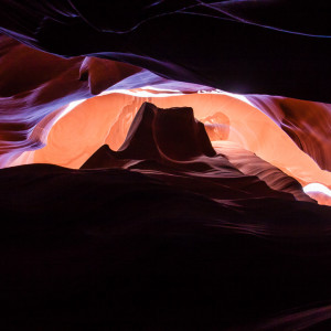 Felsformation im Antelope Canyon Felsformation im Antelope Canyon