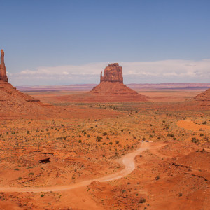 Überblick auf das Monument Valley Überblick auf das Monument Valley