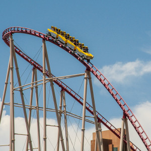 Achterbahn am New York Hotel Achterbahn am New York Hotel