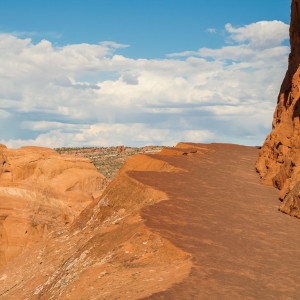 Der Weg zum Delicate Arch