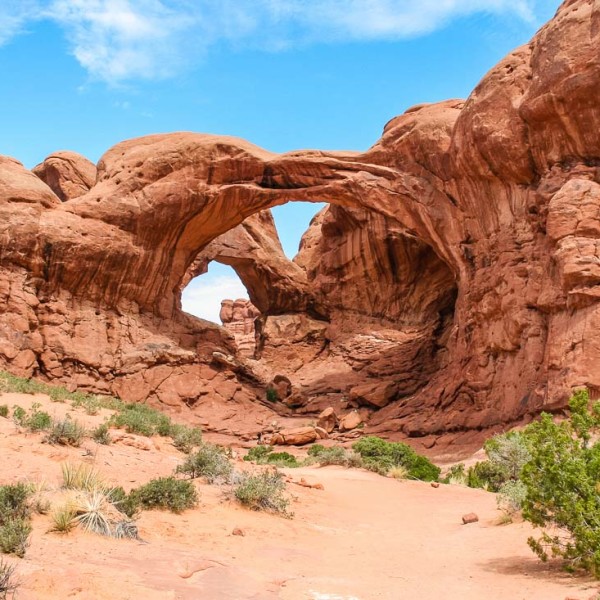 Der gigantische Double Arch Der gigantische Double Arch