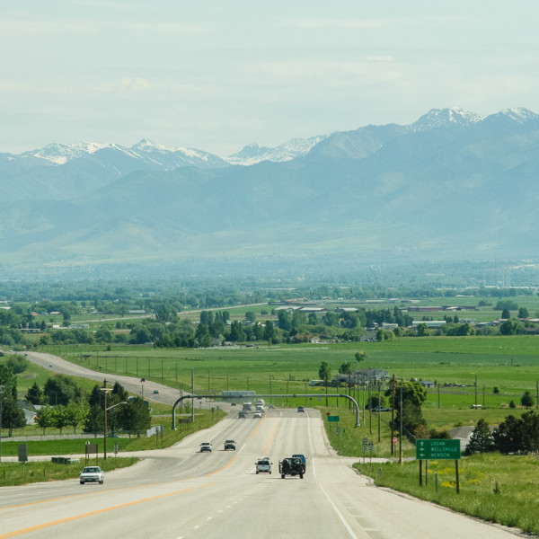 Unterwegs durch Wyoming Unterwegs durch Wyoming