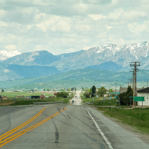 Unterwegs in Wyoming Unterwegs in Wyoming