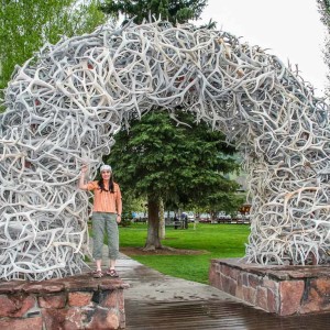 Tor aus unzähligen Geweihen Tor aus unzähligen Geweihen