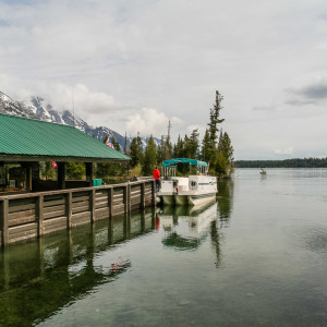Bootsanleger am Jenny Lake Bootsanleger am Jenny Lake