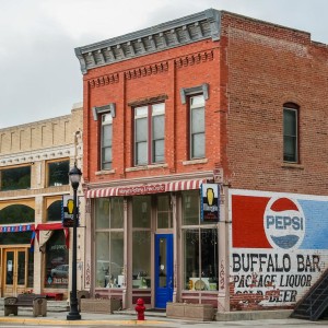 Historischer Ortskern in Buffalo