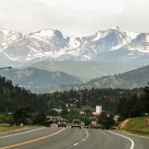 Die Rocky Mountains voraus Die Rocky Mountains voraus