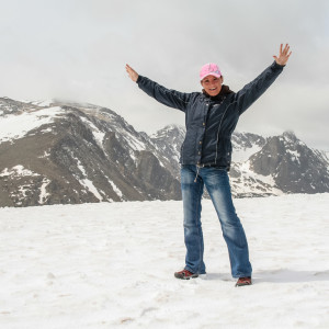Neuschnee auf der Trail Ridge Road