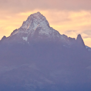 Der Mount Kenia