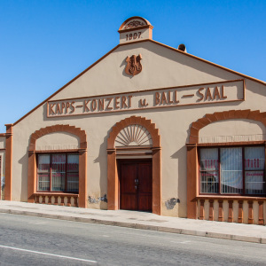 In den Straßen von Lüderitz