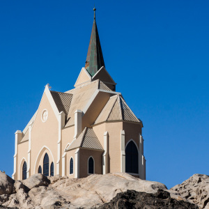 Die Felsenkirche in Lüderitz