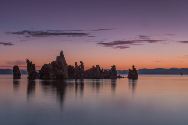 Sonnenaufgang am Mono Lake