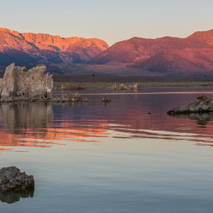 Sonnenaufgang am Mono Lake Sonnenaufgang am Mono Lake