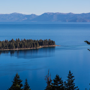 Blick auf die Emerald Bay