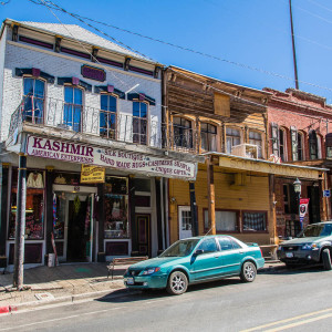 Schön restaurierte Häuser in Virginia City
