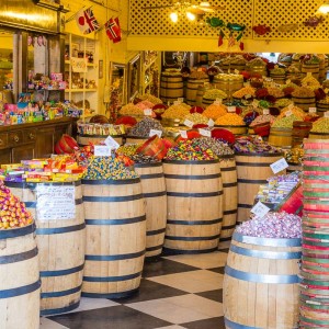 Einer der vielen Candy-Stores