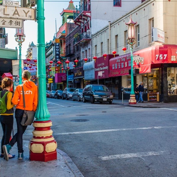 Unterwegs in Chinatown Unterwegs in Chinatown