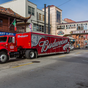Cooler Truck in der Cannery Row Cooler Truck in der Cannery Row