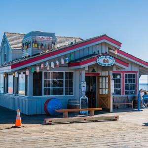 Auf dem Stearns Wharf Auf dem Stearns Wharf