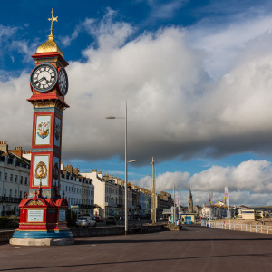 Strandpromenade in Weymouth Strandpromenade in Weymouth