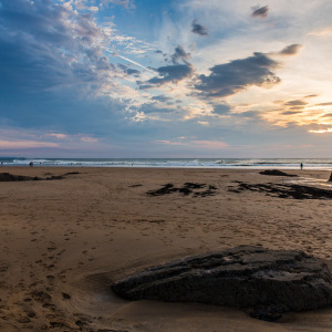 Sonnenuntergang in Bude