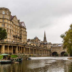 Bath mit Pulteney Brücke Bath mit Pulteney Brücke