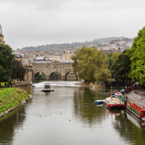 Bath mit Pulteney Brücke Bath mit Pulteney Brücke