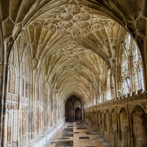 Gloucester Kathedrale – Kreuzgang Gloucester Kathedrale - Kreuzgang