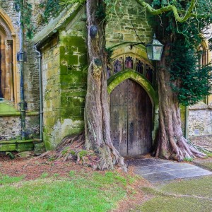 Nebeneingang Kirche in Stow-On-The-Wold Nebeneingang Kirche in Stow-On-The-Wold