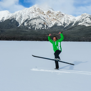 Pyramide Lake Langlauf Pyramide Lake Langlauf
