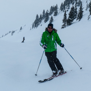 Skifahren im Sunshine Village