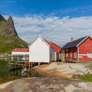 Tolle Kulisse in Reine Tolle Kulisse in Reine