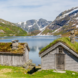 Passstraße zum Aurlandsfjord Passstraße zum Aurlandsfjord