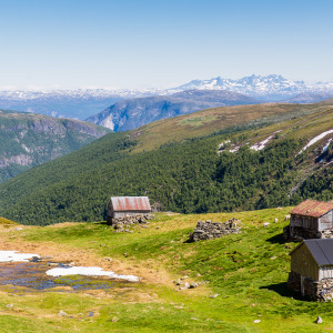 Passstraße zum Aurlandsfjord Passstraße zum Aurlandsfjord