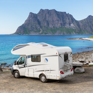 Stellplatz bei Uttakleiv Stellplatz bei Uttakleiv