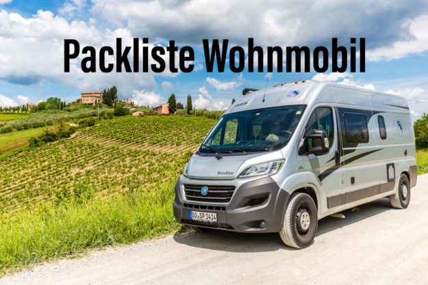 Packliste Wohnmobil