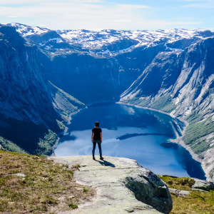 Unterwegs zur Trolltunga