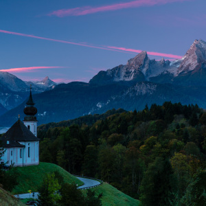 Maria Gern mit Watzmann