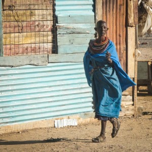 Straßenszene auf dem Weg zum Lake Nakuru Straßenszene auf dem Weg zum Lake Nakuru