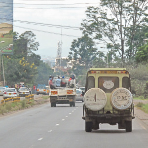 Wir nähern uns Nairobi Wir nähern uns Nairobi