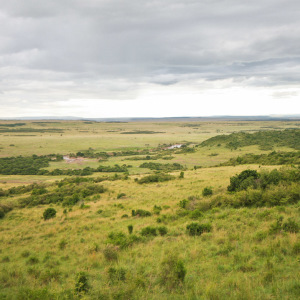 Der Blick von unserem Zimmer auf die Massai Mara Der Blick von unserem Zimmer auf die Massai Mara