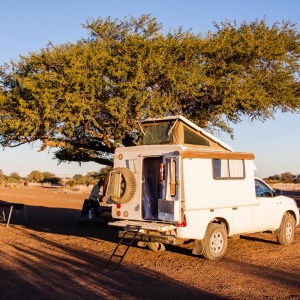 Campingplatz auf der Farm Gariganus