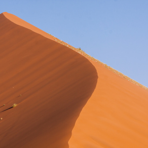 Die roten Dünen von Sossusvlei Die roten Dünen von Sossusvlei