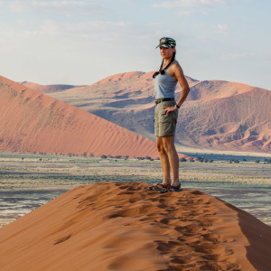 Düne 45 – endlich oben Düne 45 - endlich oben