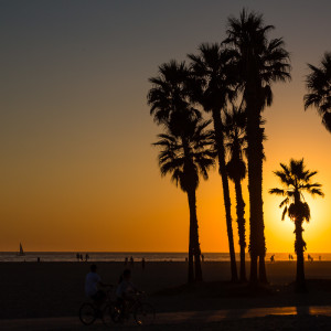 Sonnenuntergang in Santa Monica Sonnenuntergang in Santa Monica
