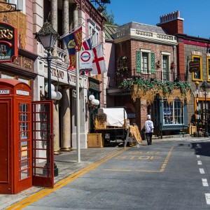 Fassaden in den Universal Studios Fassaden in den Universal Studios